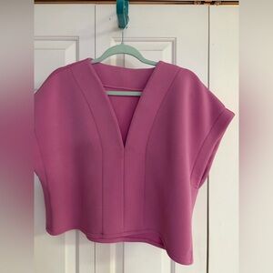Women's Pink reversible top